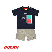 Ducati BABY BOY เสื้อยืด แขนสั้น และชุดเบอร์มูดา สําหรับเด็ก813440-816402 br