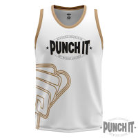 Punch it Fighter Dri-Fit tank top white