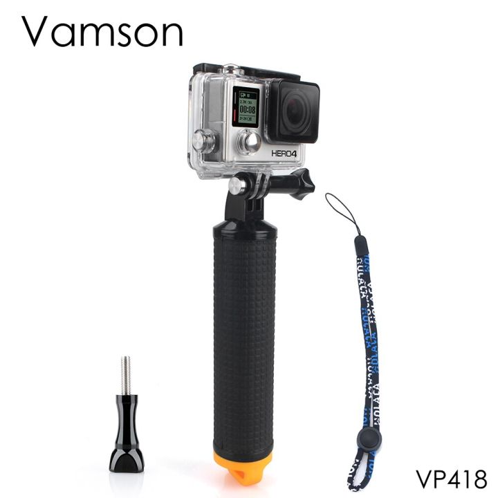 vamson-สำหรับ-go-pro-กันน้ำได้-hero7ทุ่นลอยน้ำมือจับแบบลอยตัวเสา6-5-4สำหรับกล้อง-dji-osmo-action-สำหรับ-vp418กล้อง-xiaomi-yi-4k