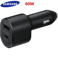 EP-L5300 Samsung 45W Car Fast Charger 2 Port Dual Type C PD Cable For Galaxy S23 S22 Ultra Note 20 10 Plus S10 S21 S20 Note10 S9