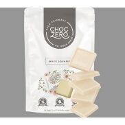 TÚI SOCOLA TRẮNG VUÔNG Choczero WHITE CHOCOLATE SQUARES, KHÔNG ĐƯỜNG