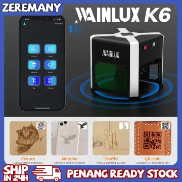 WAINLUX K6 Mini Laser Engraver Cutter