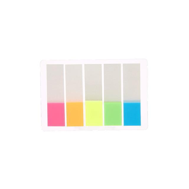 creative-transparent-fluorescent-index-planner-stickers-classification-index-stickers-bookmarker-memo-pad-self-stick-notes