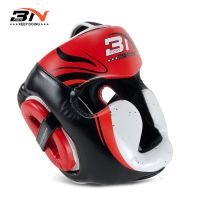 BN Peking Opera Muay Thai MMA Boxing Helmet Kids S Grappling Martial Arts Headgear Protector Wushu อุปกรณ์การฝึกอบรม DEO