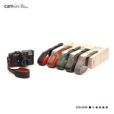 Cam-In WS013 3051-3056อิตาลี Cowskin กล้องสายรัดข้อมือ Cowhide หนัง DSLR Spire Lamella เข็มขัดมือ0.23-0.55เซนติเมตรความหนา