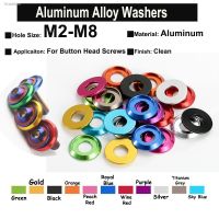 ☫ 3Pcs-10Pcs Aluminum Alloy Washers for Button Head Screw Gasket ISO7380 Multicolor RC Car Accessories M2 M2.5 M3 M4 M5 M6 M8