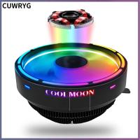 CUWRYG 120Mm อัลตร้าที่เงียบสงบ3ขาระบายอากาศเครื่องทำความเย็นฮีทซิงค์พัดลมซีพียูคอมพิวเตอร์หม้อน้ำ