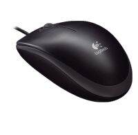 MOUSE (เมาส์) LOGITECH M100R USB OPTICAL (BLACK) (รับประกัน3ปี)