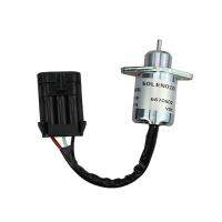 12V Engine Shut Off Stop Solenoid Excavator Stop Solenoid Valve for Bobcat 463 553 S70 S100 6670602