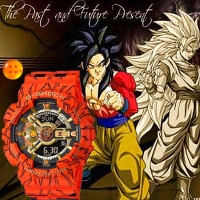 นาฬิกาข้อมือCasio GSHOCK x DRAGON BALL Z Collaboration Limited รุ่น GA-110JDB-1A4