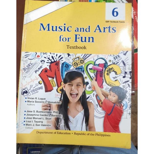 book Music and Arts for Fun Textbook grade 6 | Lazada PH