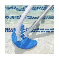 Swimming Pool Suction Head Half-Moon Type Sewage Suction with Brush Sewage Suction Machine