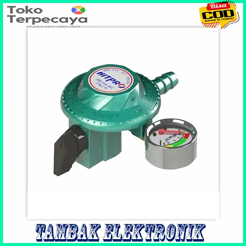 Regulator Kompor Gas LPG 3KG Paling Aman HITPRO Model Quantum regulator
