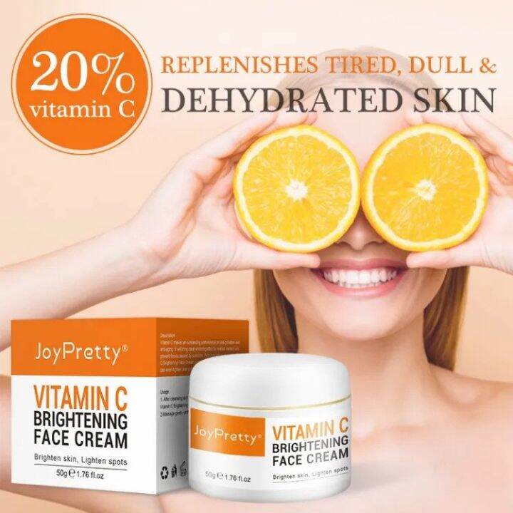 Joy Pretty Vitamin C Brightening Face Cream, Vibrant Glamour Retinol Cream & Vibrant Glamour