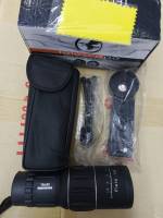 กล้องส่องทางไกลตาเดียว กล้องส่องนก Monocular 16x52 mm 98m/8000m กำลังขยาย 40 เท่า พร้อมขาล๊อคโทรศัพท์มือถือ