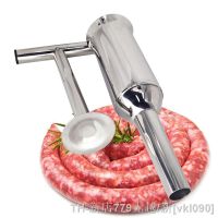 hot【DT】☂◙  Homemade Sausage Stuffer Filling Machine Syringe Meat Filler Maker