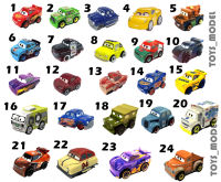 Disney Car3 Mini Racer รถเหล็ก เลือกตามหมายเลข 1-24 (ซอง)