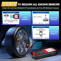 Autel TS508 Wi-Fi Car TPMS Relearn Tool With 2-IN-1 Sensors Program MX-Sersors, Activate/Relearn Sensor, Read/Clear TPMS Dtcs