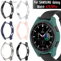 Watch Cover for Samsung Watch 4 Classic 42mm 46mm All-Around Protective Bumper Shell for Galaxy Watch 5/5pro 40mm 44mm 45mm Case