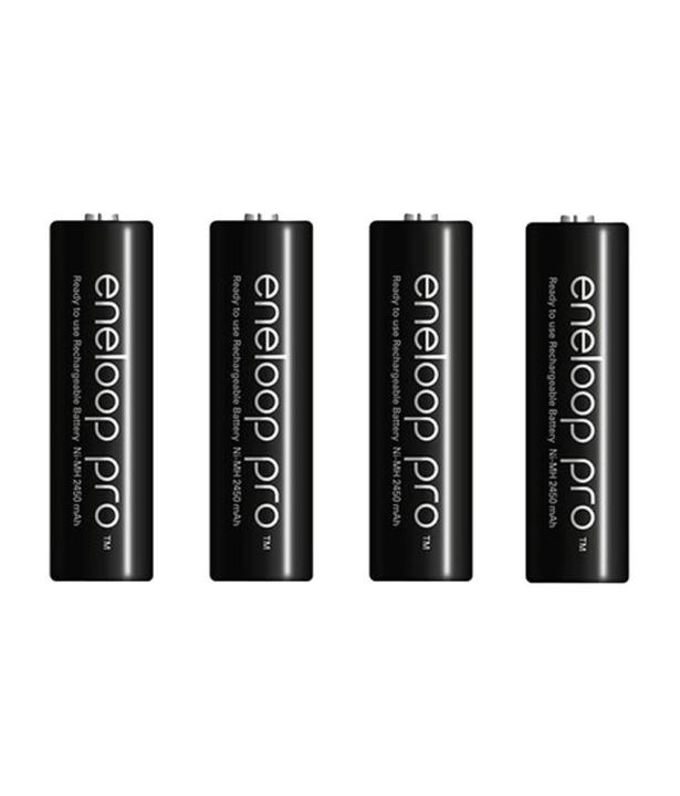 ถ่านชาร์จ-panasonic-eneloop-pro-2550-mah-rechargeable-battery-aa-x-4-black-สินค้าซื้อแล้วไม่รับคืนทุกกรณี