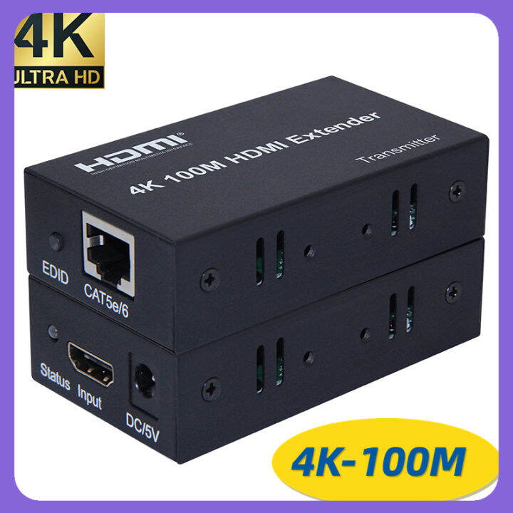 4K HDMI Extender 100M over Single Cat5E/6 Cable HDMI Extender
