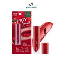 ถูก/แท้/ส่งฟรี ลิป Baby Bright Juicy Tomato Water Gel Tint ลิป ไม่ติดแมส ไม่ติดแมสก์ ไม่เลอะแมส ลิปแมท ลิปเบบี้ไบรท์