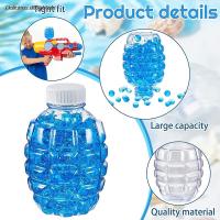 、’】- 4 Pcs Water Gel Bead Accessories Water Gel Bead Subpackage Bottle Plastic Hopper Pine Bottle