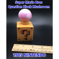 Vintage 1985 Super Mario Bros Question Block Mushroom NINTENDO RARE