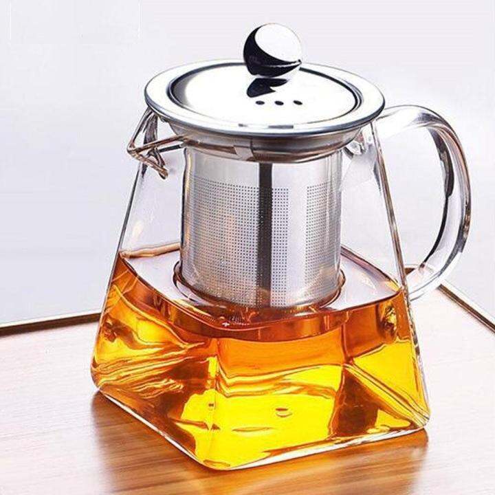 350ml-550ml-750ml-glass-sqaure-teapot-high-temperature-resistant-loose-leaf-flower-tea-coffee-pot-w-infuser-strainer-lid