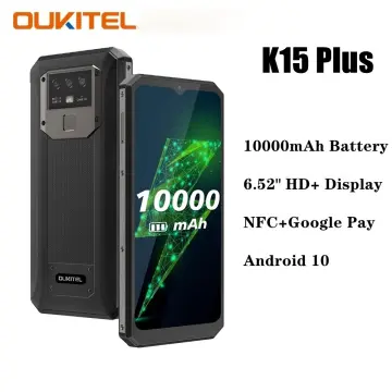 Oukitel K15 Plus, 10000mAh Big Battery 6.52” Face ID Unlock 13MP Triple  Cameras 4GB+32GB Android 10 NFC Quad Core Mobile Smartphone – OUKITEL Mobile