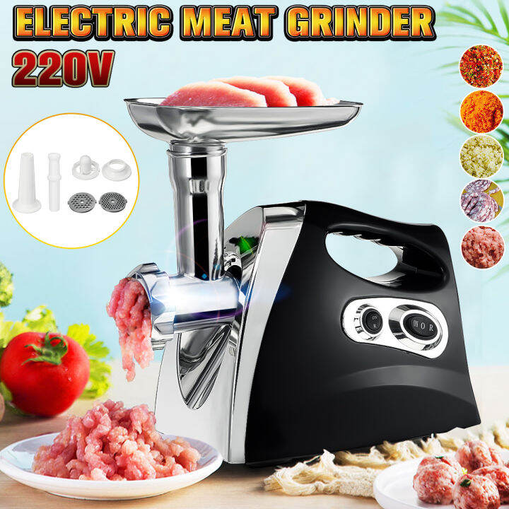 220V 2800W Electric Meat Grinder Sausage Maker Food Mincer Detachable