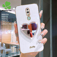 สำหรับ OPPO F1s / OPPO F5 / OPPO F7 / OPPO F9 / OPPO F11 / OPPO F11 Pro Love แฟชั่น Electroplating เคสโทรศัพท์