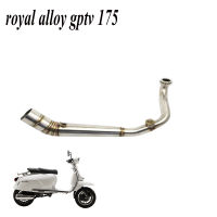 คอท่อ royal alloy gptv175 คอ2นิ้ว ใส่กับปลายท่อแต่งได้ทุกยี่ห้อที่มีขนาดสวม2นิ้ว