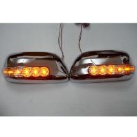 ครอบกระจก LED สีขาว วีออส (vios) อัลติส (altis) ยาริส (yaris) แคมรี่ (camry) 2007 - 2012 สี ชุบโครเมียม