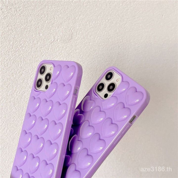 purple-phone-case-for-iphone-12-11-pro-max-7-8-plus-x-xr-xs-i12-solid-color-three-dimensional-love-design-soft-rubber-anti-fall-shell-qc7311626