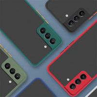 ✽ Matte PC Cover For Samsung Galaxy S21 FE 5G Case Samsung S22 S20 S21 FE Cover Shockproof Hard Phone Back Case For Samsung S21 FE