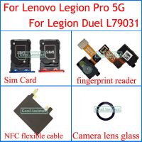 สำหรับ Lenovo Legion Pro 5G L79031 Legion Duel ลำโพงที่อ่านลายนิ้วมือยกกล้องมอเตอร์ปรับระดับเสียง NFC หูฟัง Flex