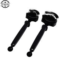 Coffee Machine Cleaning Brush Replaceable Head Coffee Machine Cleaning Brush Coffee Grinder Cleaning Tool Home Kitchen Tool Electrical Connectors