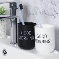 Travel Portable Toothbrush Washing Mouth Cups Plastic Tooth Brush Holder Couple Mouthwash Storage Cups Bathroom Accessories