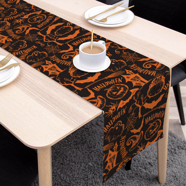 2021-new-halloween-table-runner-luxury-round-rectangle-pumpkin-tablecloth-thanksgiving-decoration-table-cover-event-party-supply