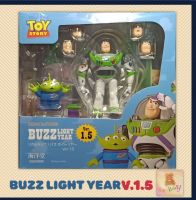 (ของแท้พร้อมส่ง) Toy Story Legacy of Revoltech KD - 060 (KAIYODO) : Buzz Light Year V.1.5