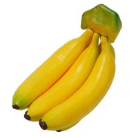 ตู้โชว์ของร้านค้าเทียมรูปกล้วยพลาสติกผลไม้ปลอมตกแต่งบ้านผลไม้