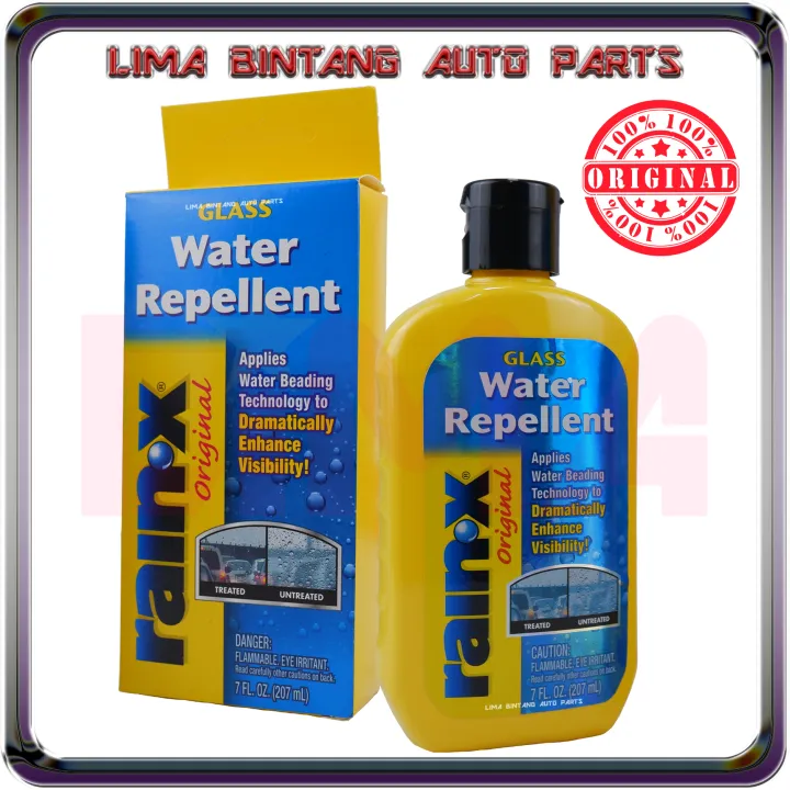 Rain X Original Glass Water Repellent , Windshield Cleaner 207ML