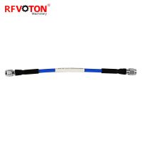 Free shipping 2Pieces RF coaxial Pigtail SMA male to SMA male plug connector with RG402 Semi flexible Cable Assembly Electrical Connectors