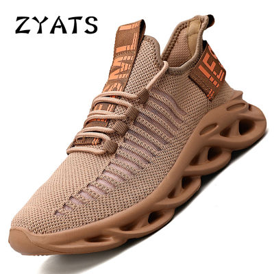 ZYATS รองเท้ากีฬาวิ่งลำลองสำหรับคน,รองเท้ากีฬาระบายอากาศแนวโน้มแฟชั่นรองเท้าลำลอง