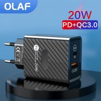 【Aishang electronic】「Aishang electronic」ที่ชาร์จ USB Olaf20W Type C การชาร์จอย่างรวดเร็ว3.0 Adapter13 QC3.0WallCharger 12XiaomiSamsung