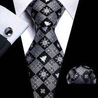 Necktie Handkerchief Cufflinks