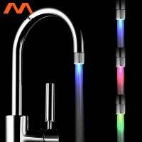 Faucet Nozzle Head Green Corrosion Resistance Durable Change Colors 3-color Light-up Household Tools Bathroom Shower Tap Abs