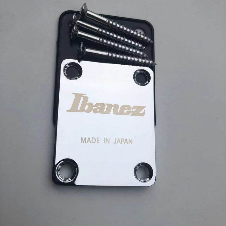 Ibanez Neck Plate For Electric Guitars Chrome Accessories Lazada PH