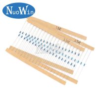 +——{} 130Values 1/6W=1/8W 1/4W 1/2W 1W 2W 1% Metal Film Resistor Assorted Kit Resistance Assortment Set